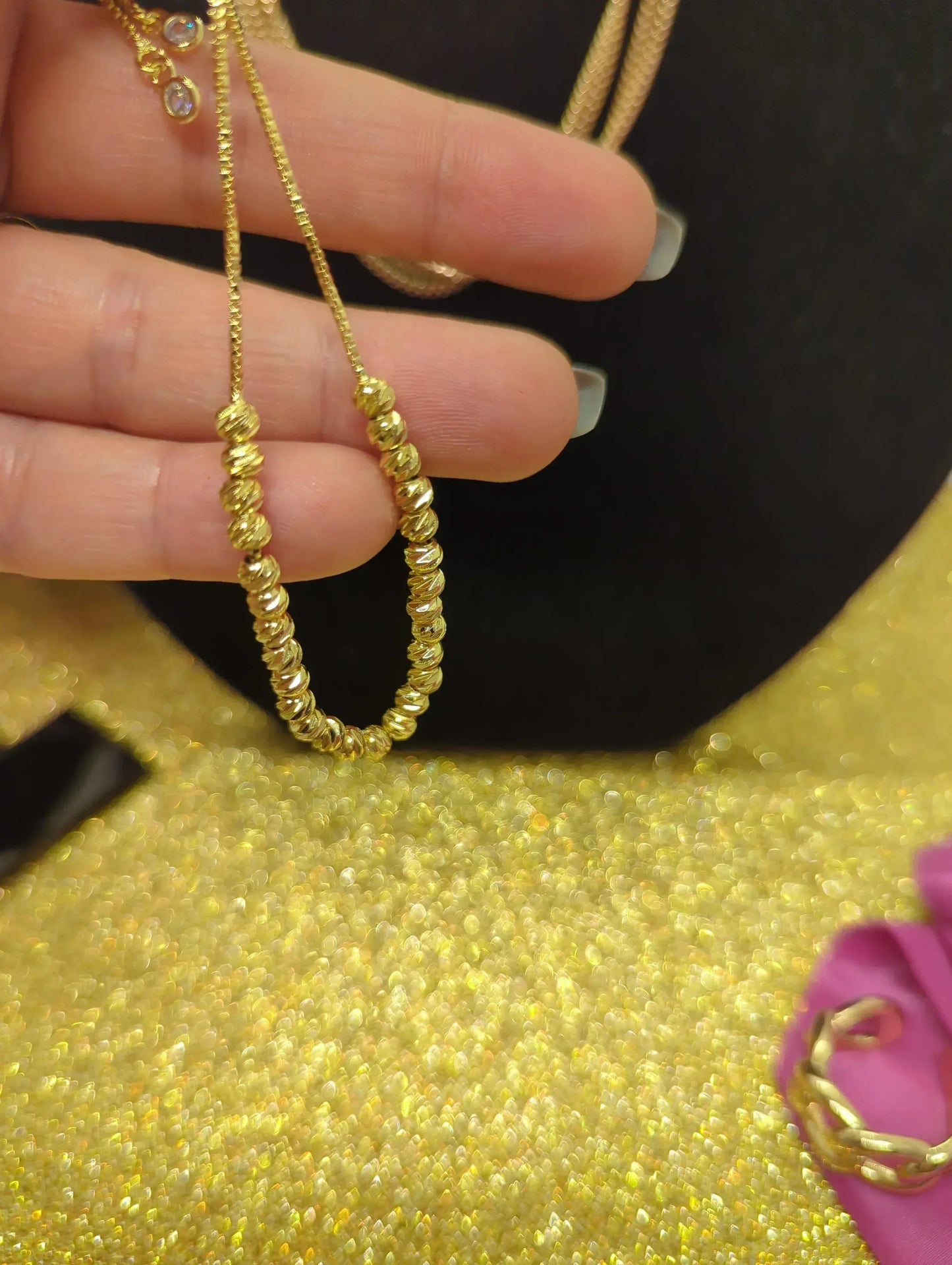 Dorika Armband 18k vergoldet beads - Beautyway073 Düsseldorf Germany