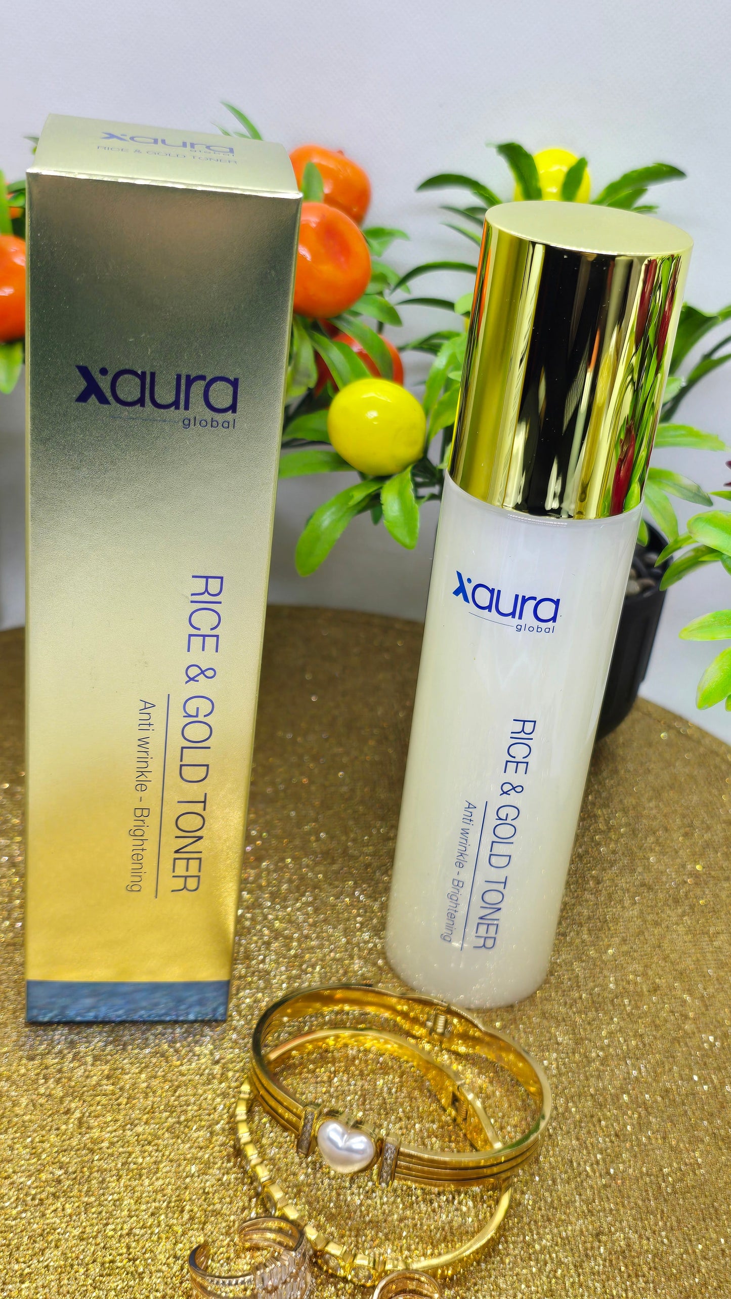 Xaura Reis- & Gold-Toner – Anti-Falten & Aufhellend