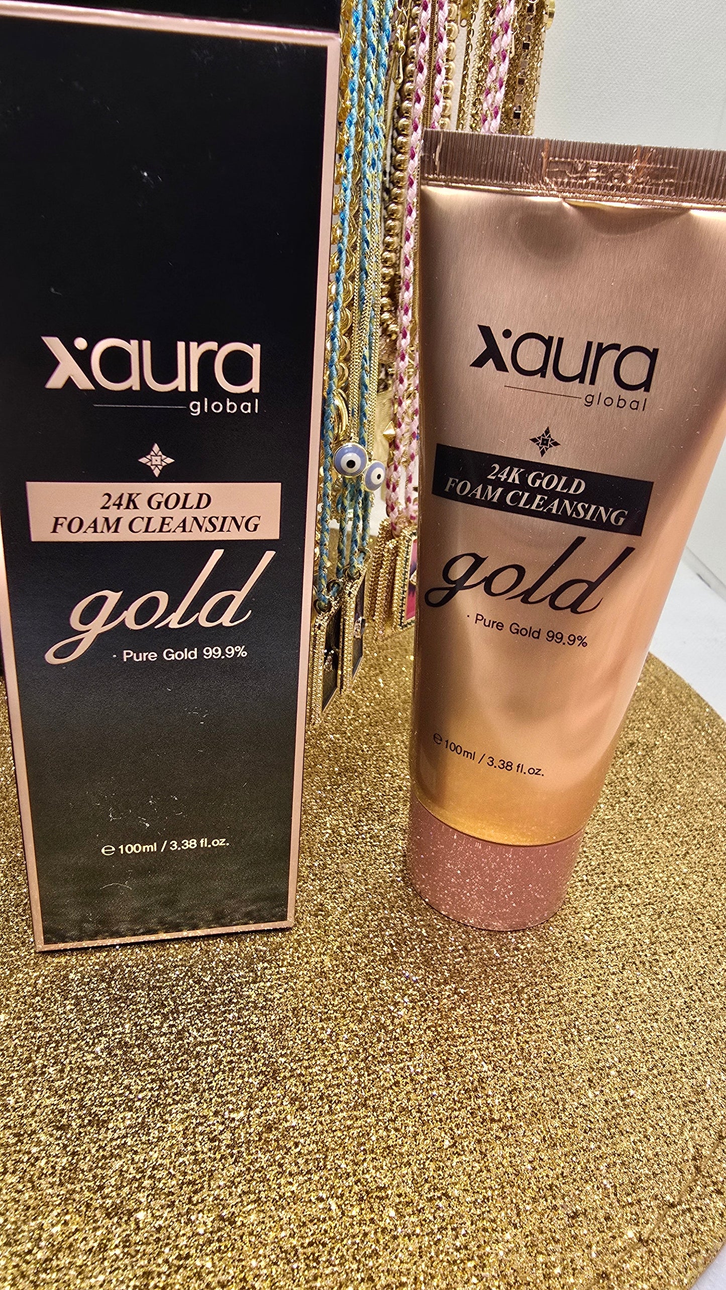 Gold Reinigung Paket – Luxuriöse Hautpflege mit 24K Gold!