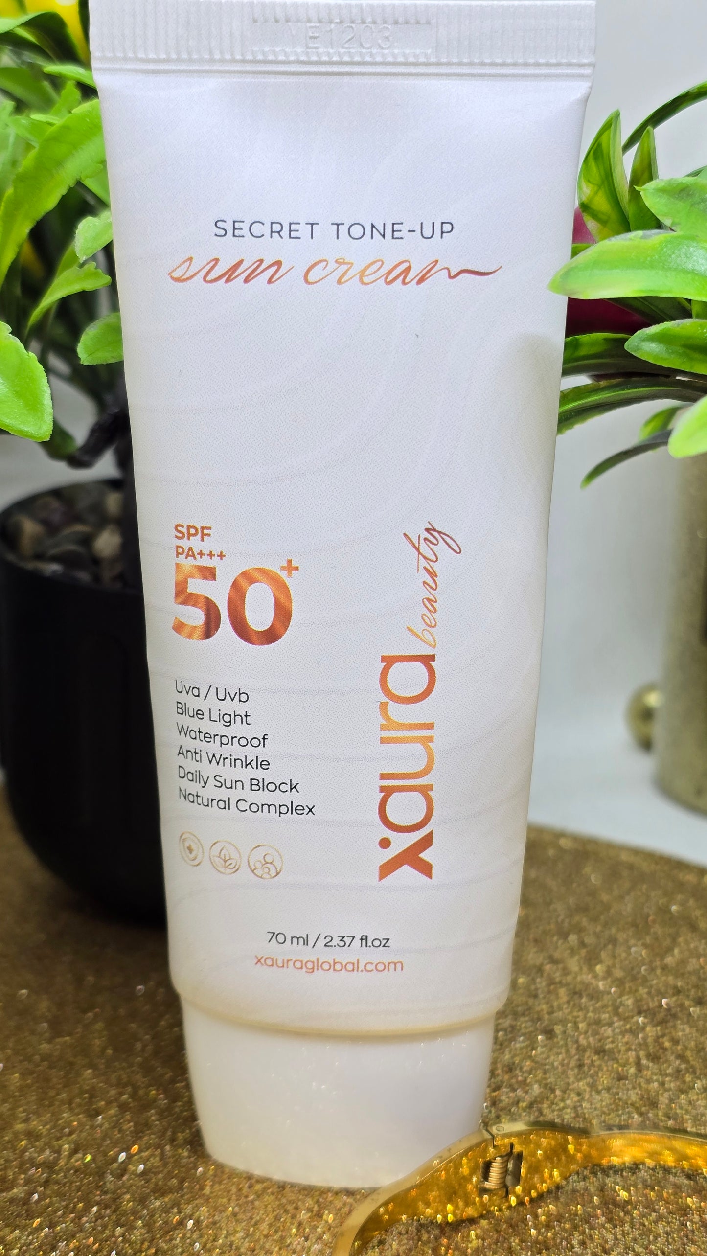 Xaura Sonnencreme LSF 50 PA+++ UVA/UVB Schutz – aus Korea mit Anti-Falten-Wirkung