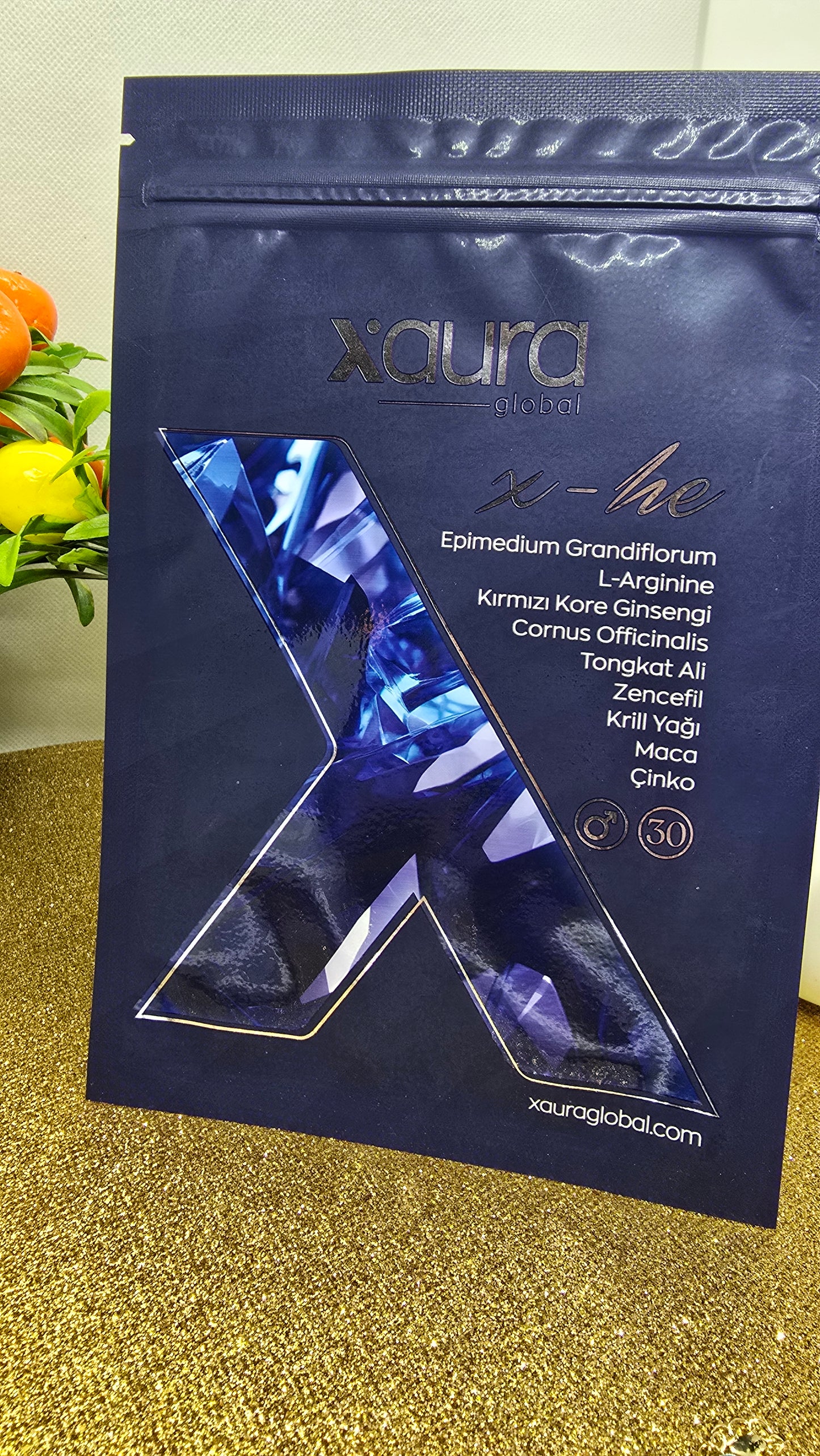 Xaura X-He Transdermal-Pflaster für Männer - Energie & Leistungssteigerung (30 Stück), Transdermale Pflaster für Männer