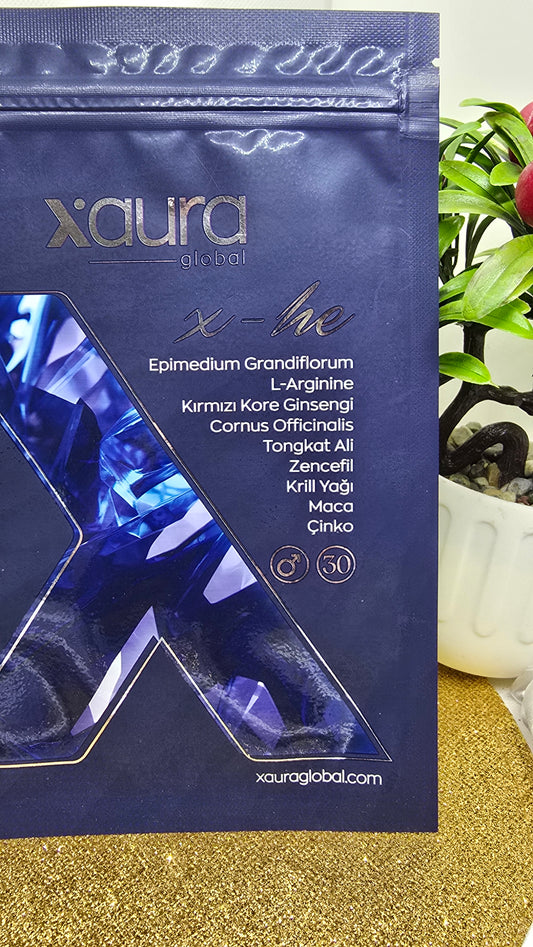 Xaura X-He Transdermal-Pflaster für Männer - Energie & Leistungssteigerung (30 Stück), Transdermale Pflaster für Männer