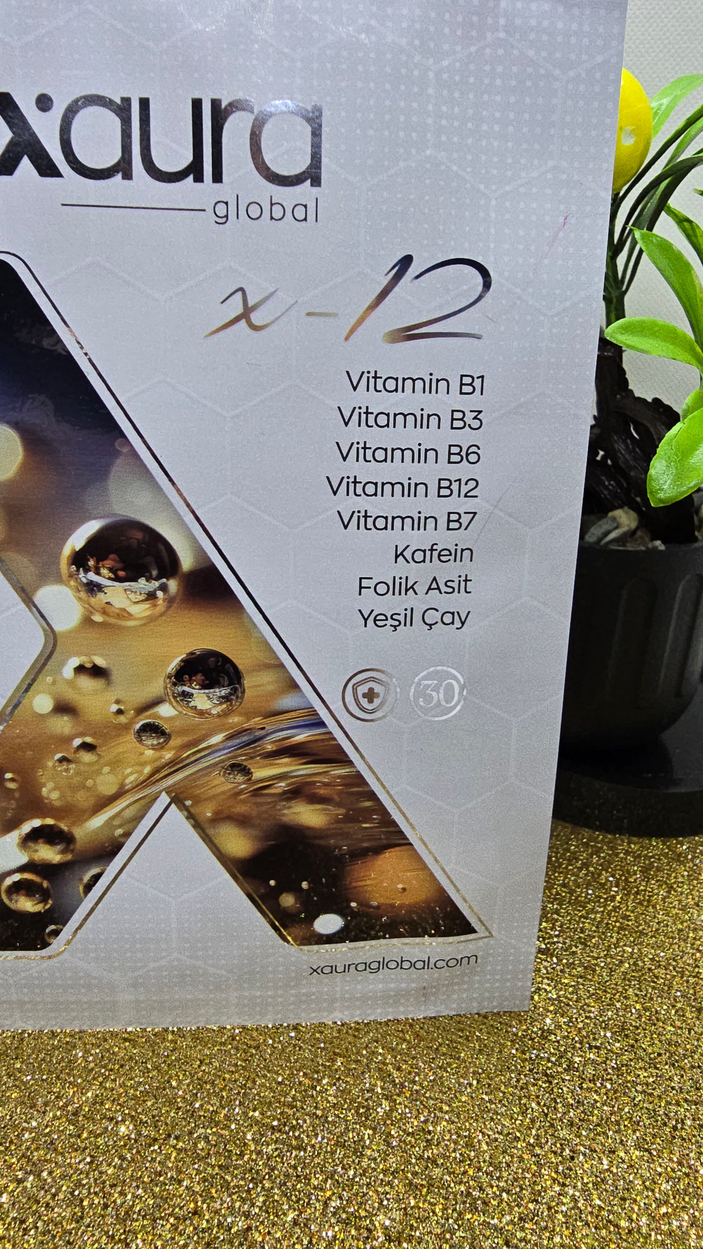 Xaura X-12 Energie & Fokus Patch – Vitamin B Komplex, B12 & Koffein - Xaura X-12 Transdermales Pflaster – Für mehr Energie, Fokus & Vitalität