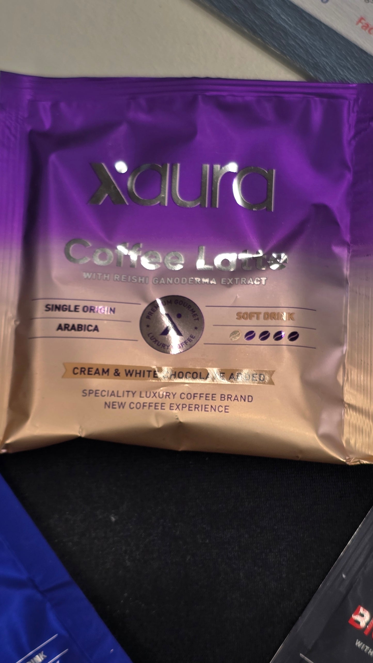 Xaura Reishi Black Coffee – Mushroom Coffee for Metabolism, Energy & Focus--Xaura Reishi 2in1 Coffee – Medicinal Mushroom Coffee for Metabolism & Well-being-- Xaura Reishi Latte – Creamy Mushroom Coffee for Energy & Metabolism