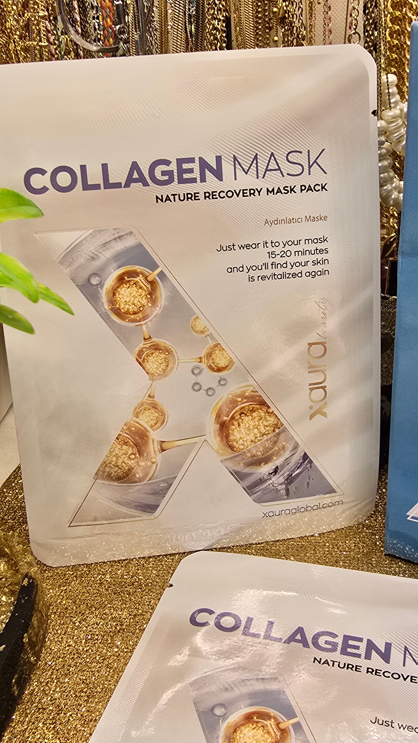 Korean Collagen Face Mask Set of 4 - South Korea