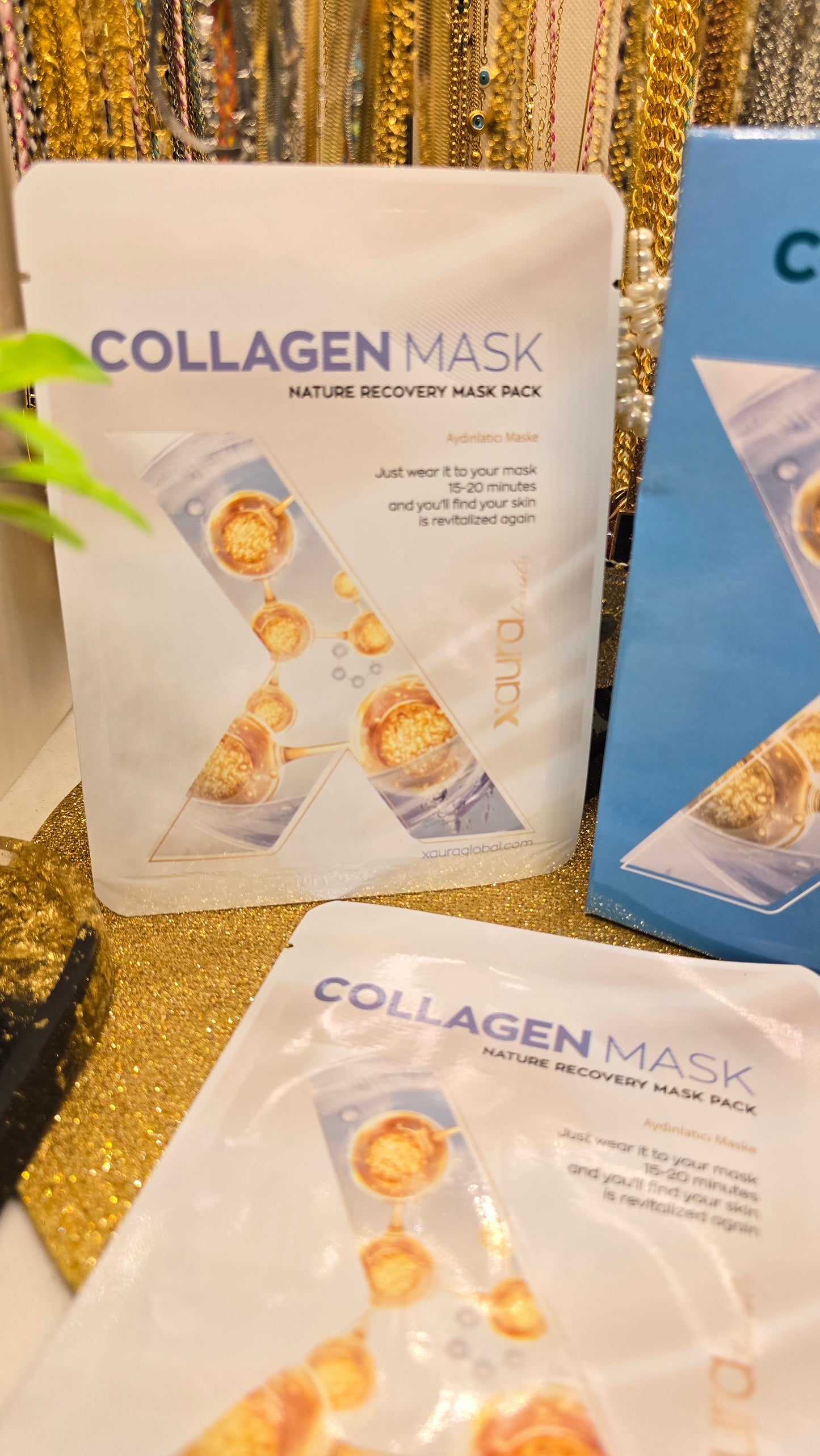 Korean Collagen Face Mask Set of 4 - South Korea