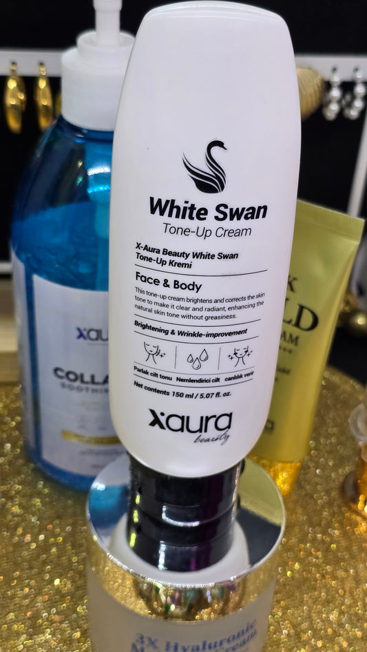 Aufhellung & Kollagen Paket (White Swan Aufhellungscreme + Collagen Soothing Gel)