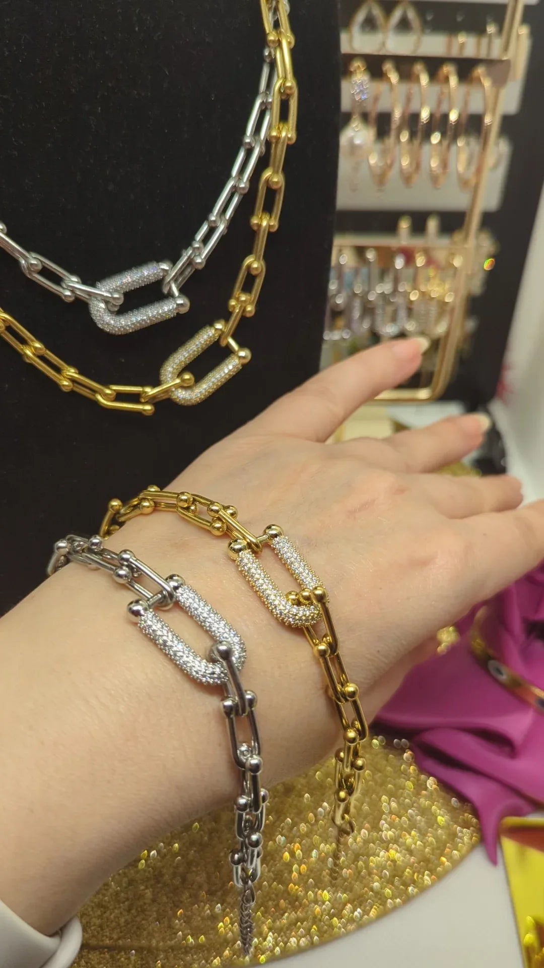 Edelstahl Armreif - Verstellbares Armband - Beautyway073 Düsseldorf Germany