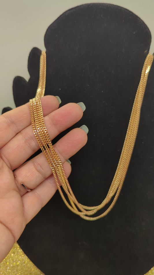 Roségold Halskette - Edelstahl