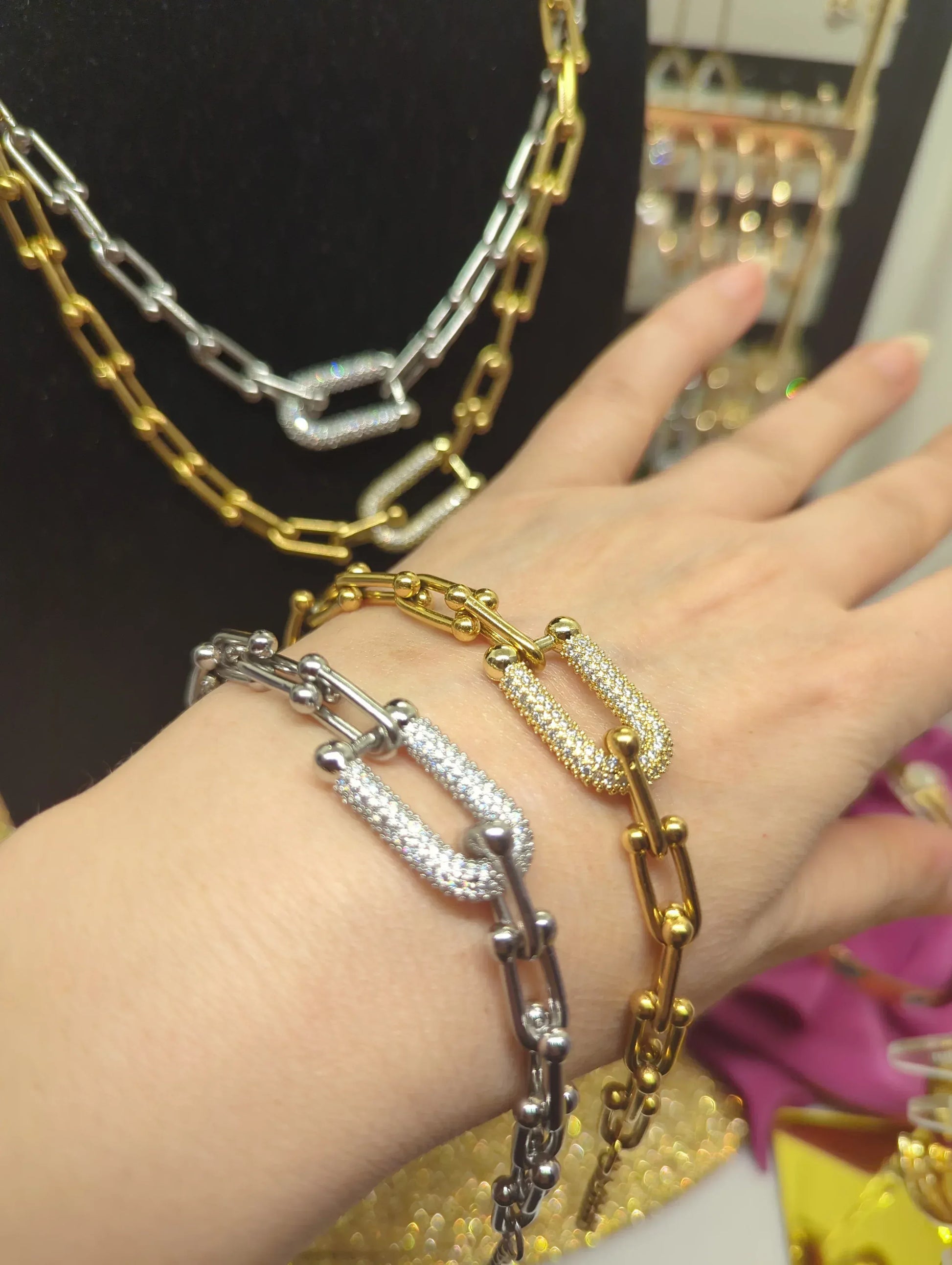 Edelstahl Armreif - Verstellbares Armband - Beautyway073 Düsseldorf Germany