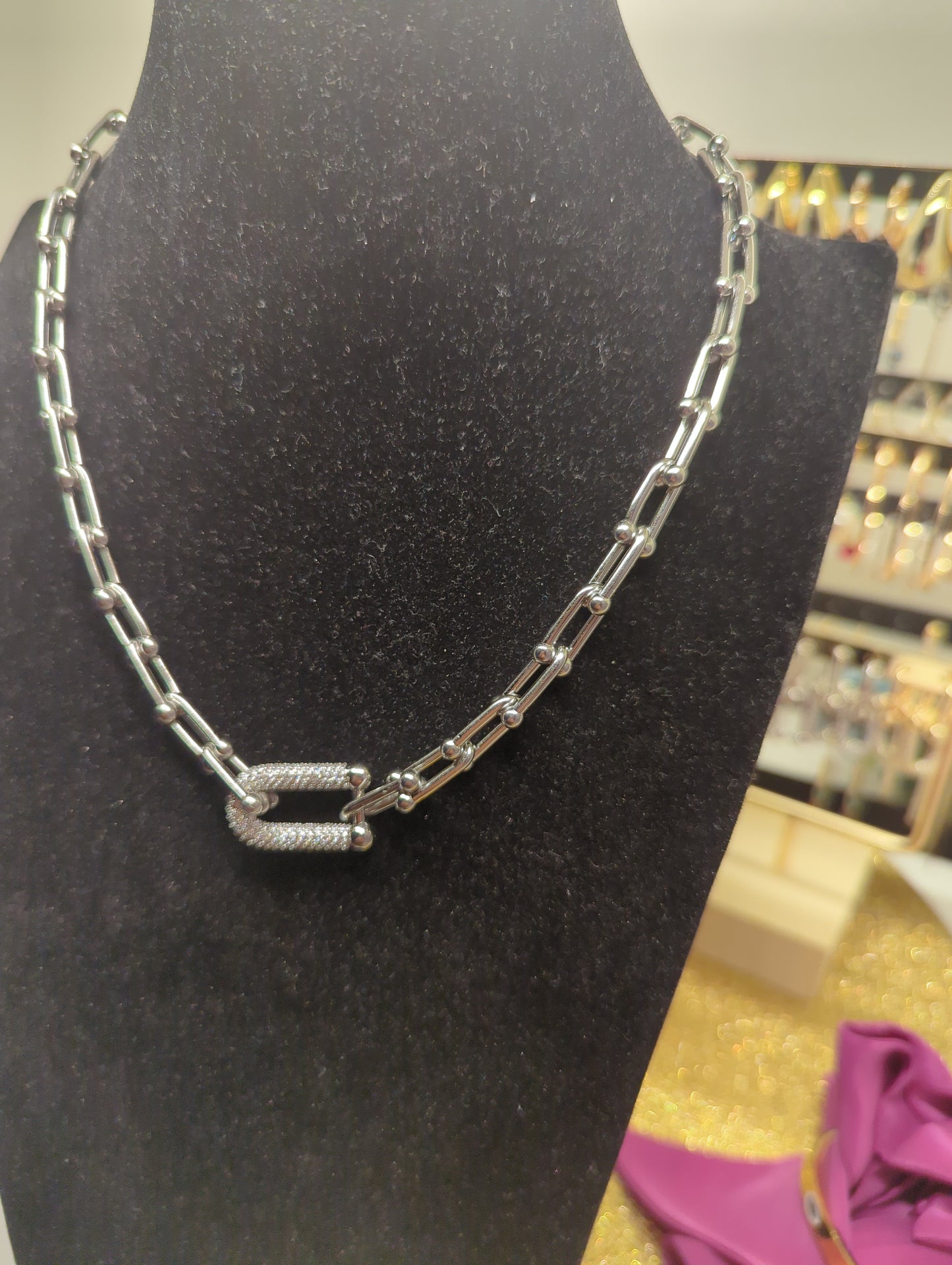 Edelstahl Halskette - Gold & Silber Kette