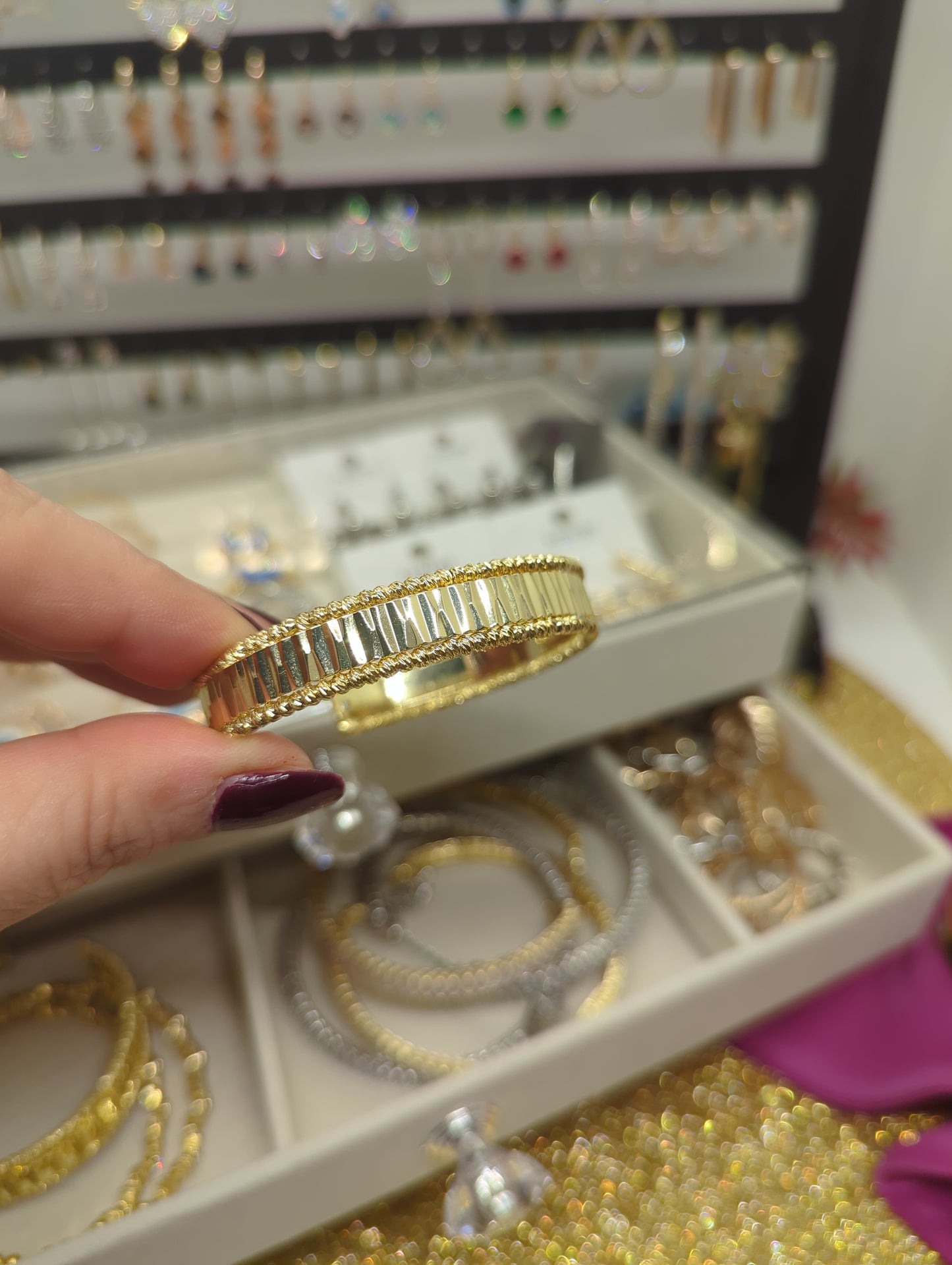 Minimalistisches Edelstahl Armband - Verstellbar