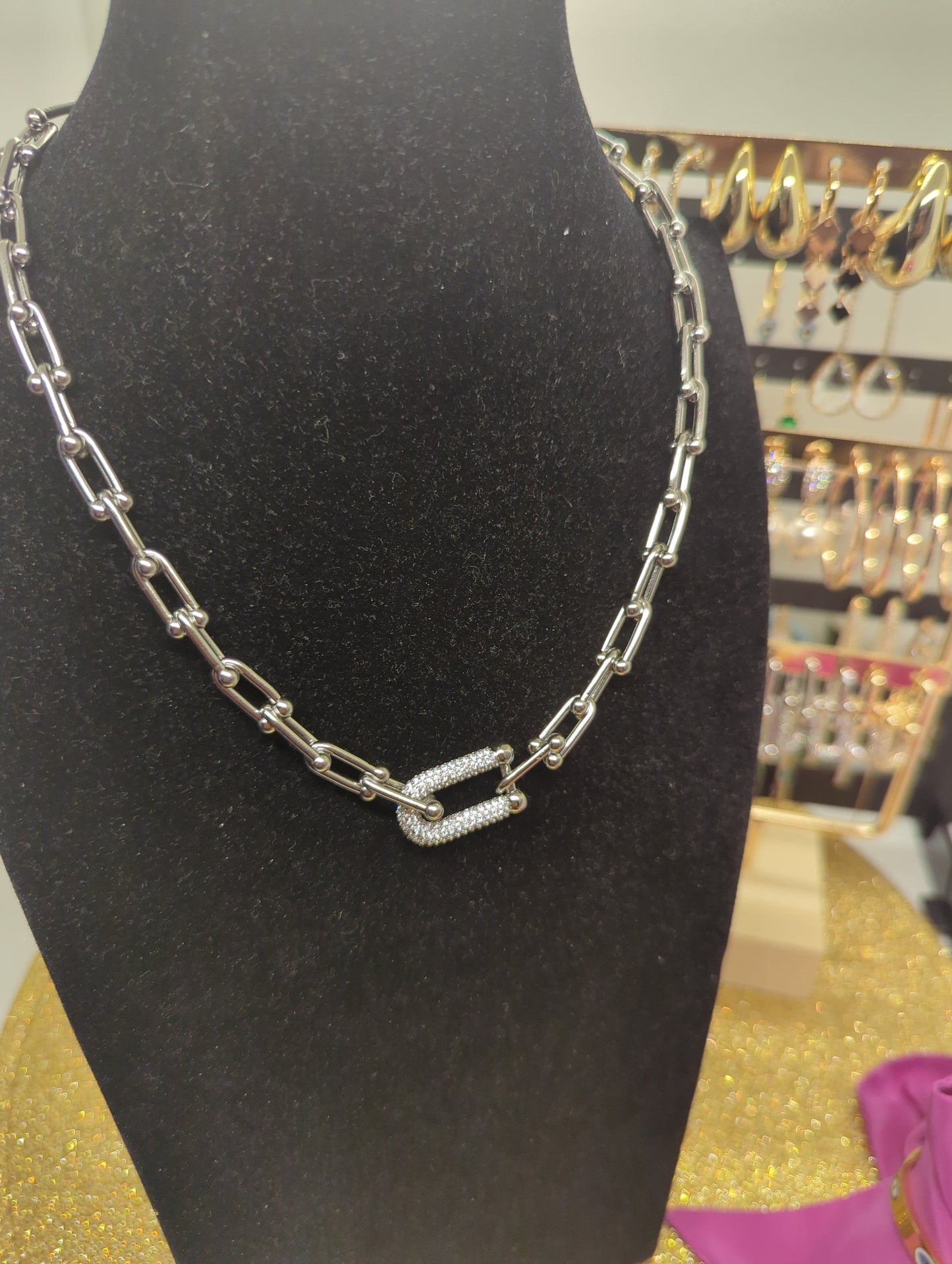 Edelstahl Halskette - Gold & Silber Kette