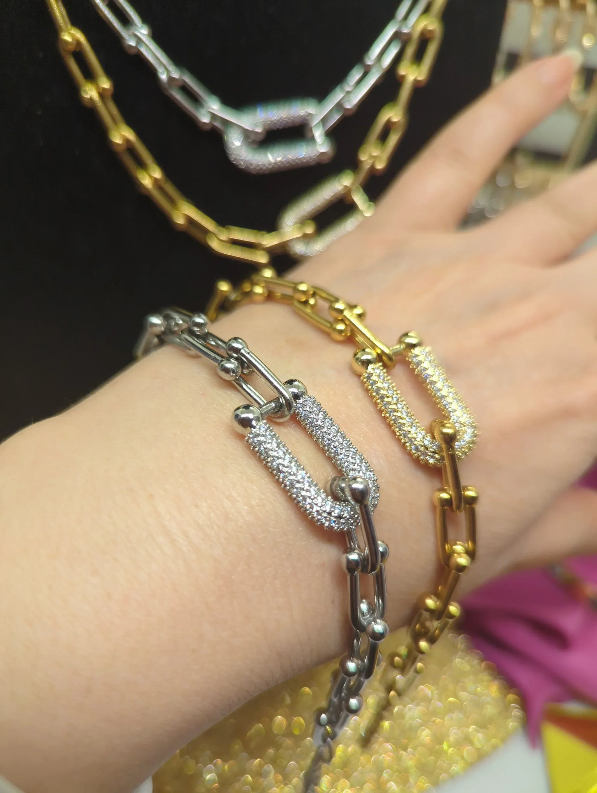 Edelstahl Armreif - Verstellbares Armband - Beautyway073 Düsseldorf Germany