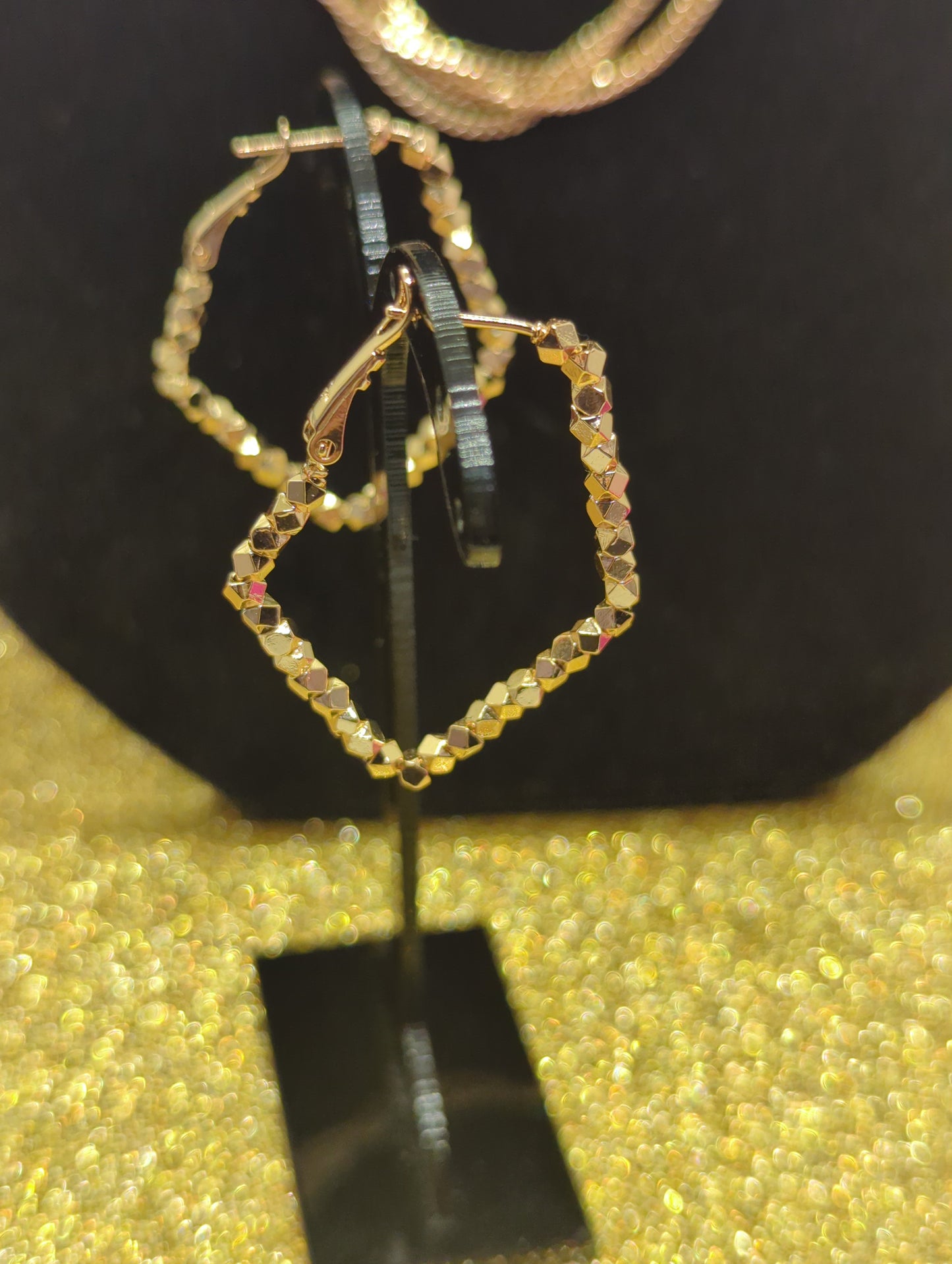 18K Rosegold Ohrringe - rosevergoldete Zierliche Ohrstecker