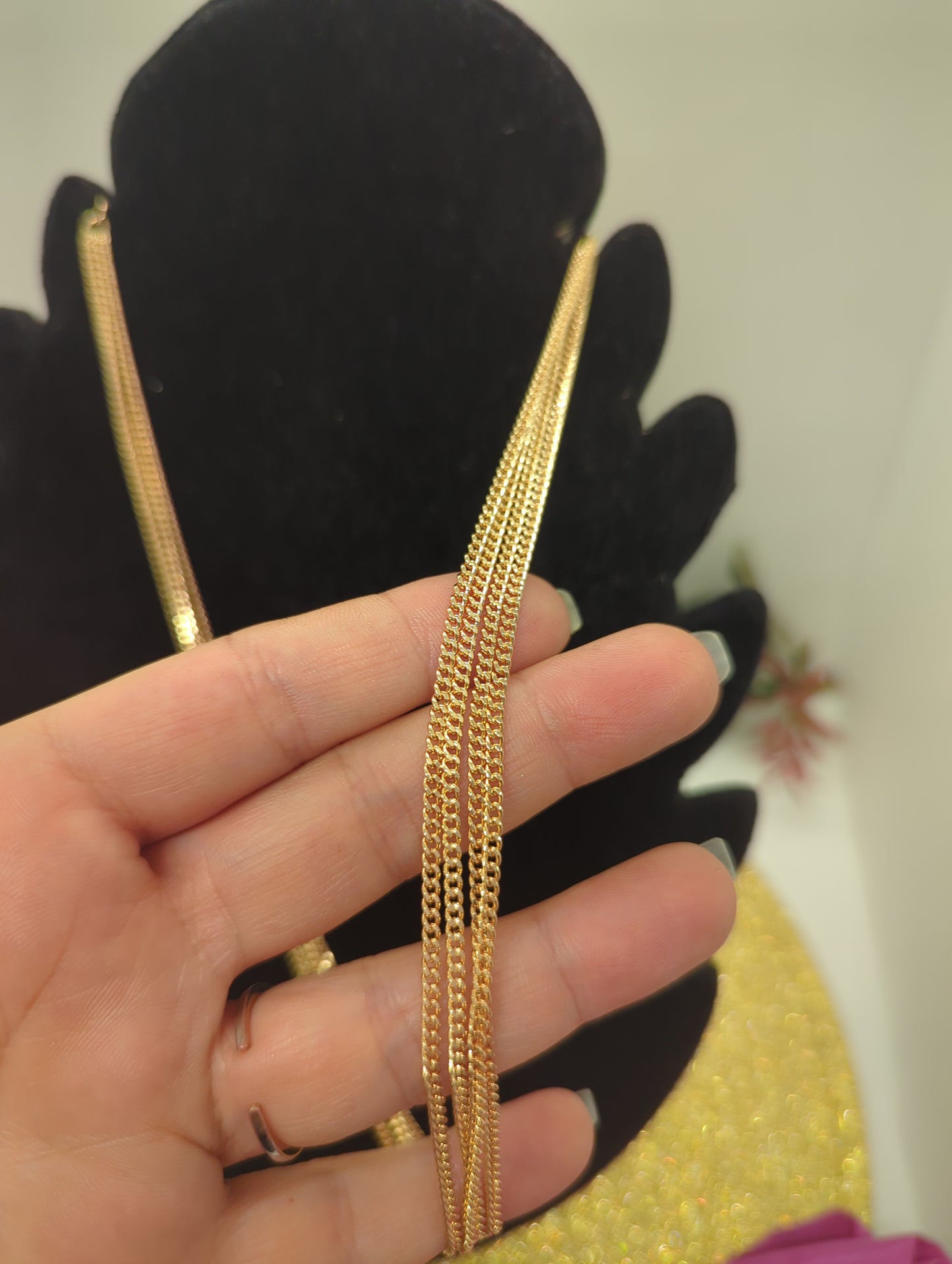 Roségold Halskette - Edelstahl