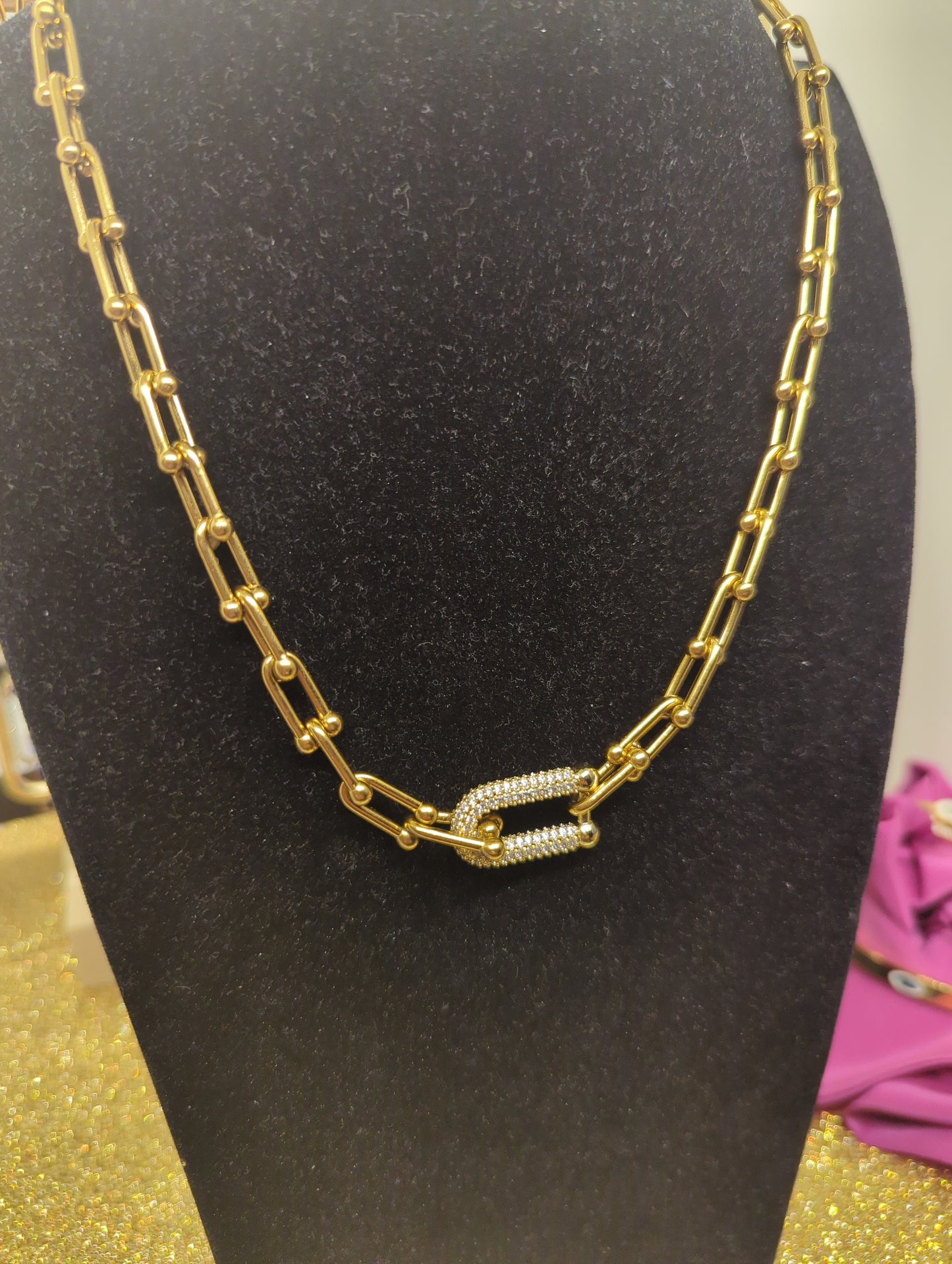 Edelstahl Halskette - Gold & Silber Kette